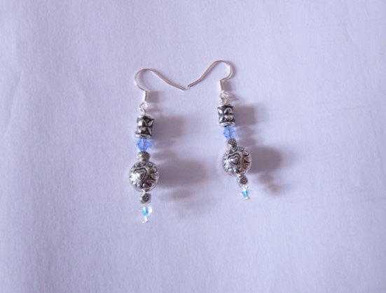 Earrings Blue (Goddess Athena Collection)