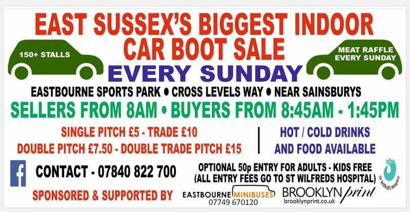 EASTBOURNE039S EASTER INDOOR CARBOOT