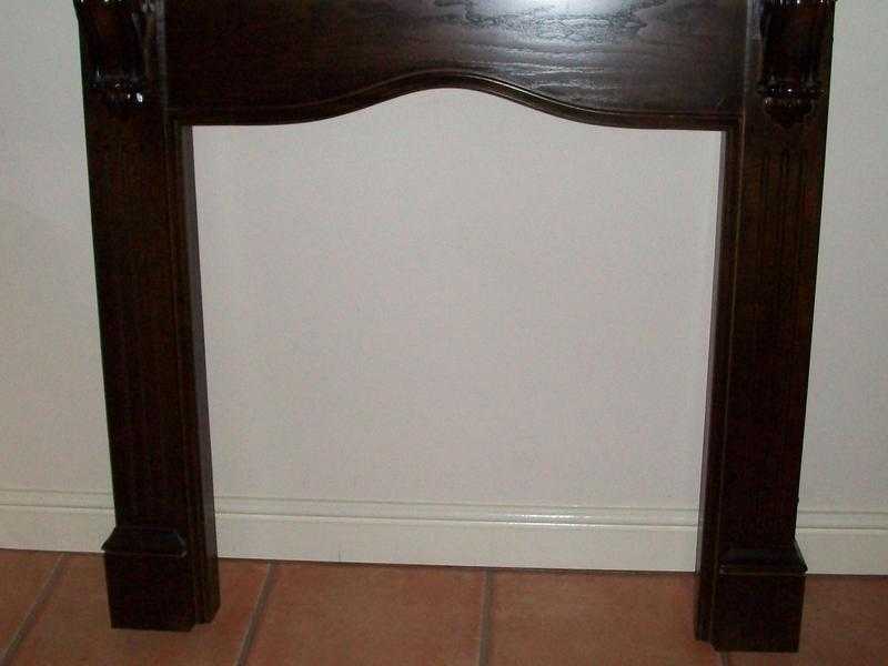 Easter Bargain Dark Wood Fire Surround