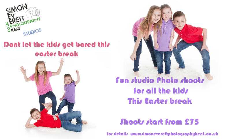 Easter holiday Kids studio fun shoots