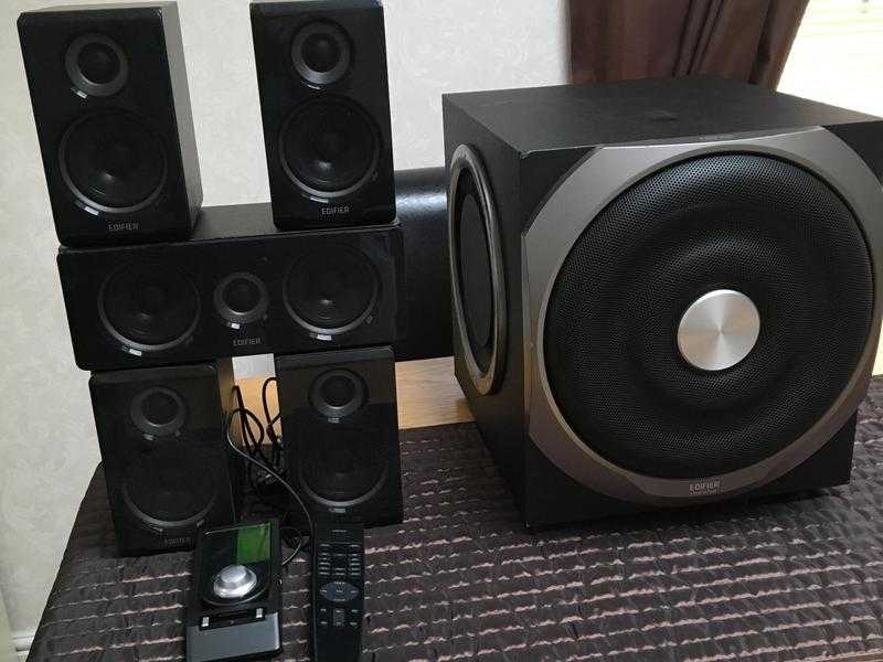 Edifier s760e 5.1 surround sound speaker package