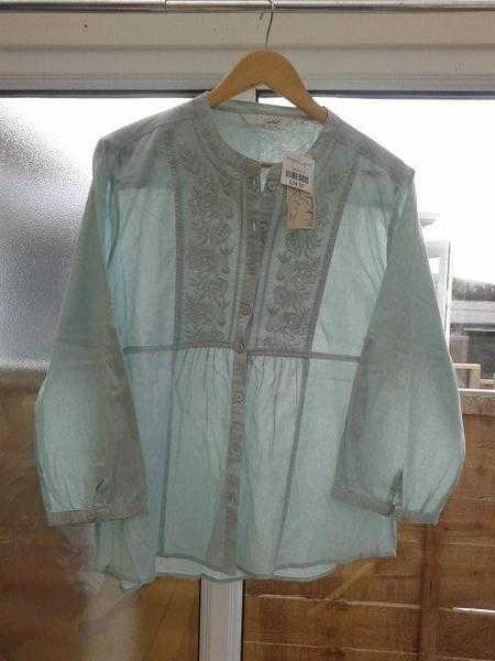 Edinburgh Woollen Mill Green Shirt Size 18.BNWT