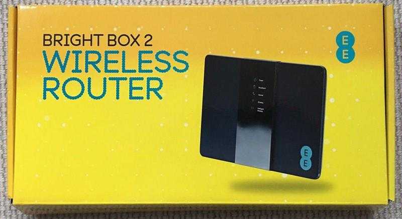 EE Bright Box 2 Wireless Fiber Broadband Router Dual Band