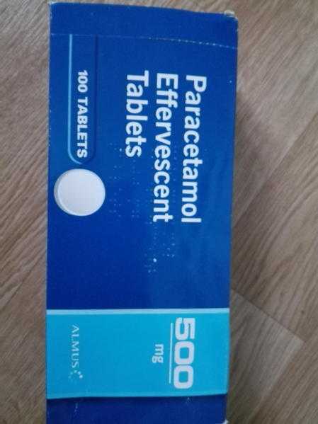 EFFERVESCENT SOLUBLE 500mg x100 TABLETS