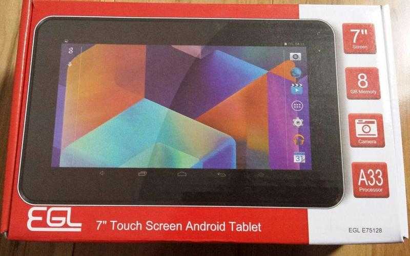 EGL 7IN TOUCH SCREEN ANDRIOD TABLET