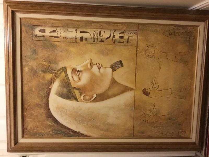 Egyptian themed Oil Paintings