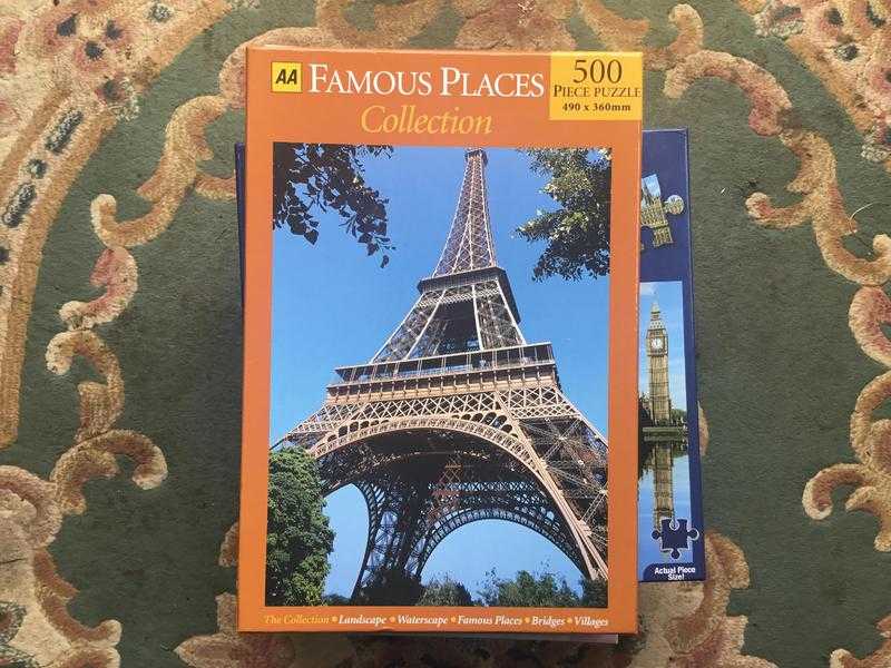 Eifal tower puzzle 500 pieces VGC