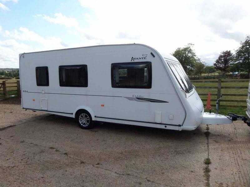 Elddis Avante 524 Club Caravan 4 Berth 2009