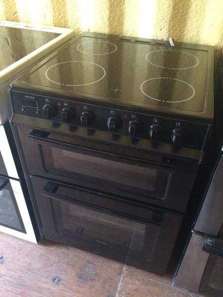 Electra Glossy Black 60cm electric cooker