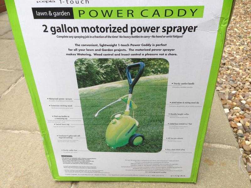 ELECTRIC 2 GALLON GARDEN SPRAYER - NEWBOXED