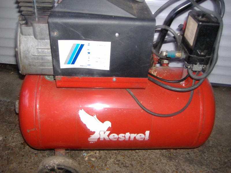 electric air compressor with all bits little used