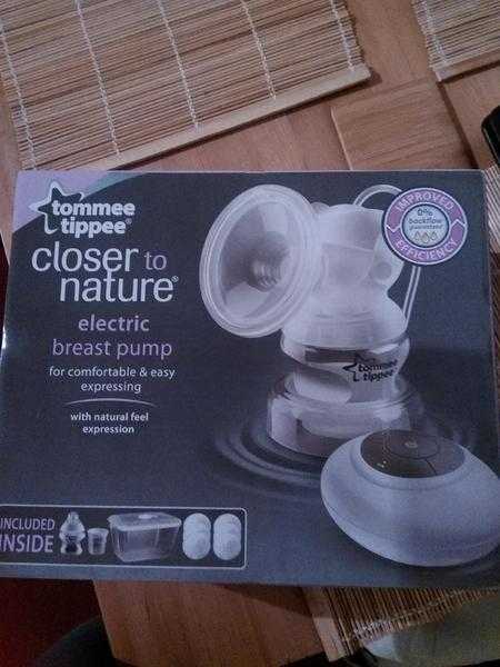 Electric breast pump