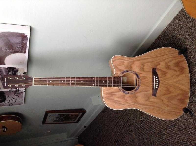 Electro Acoustic Busker Guitar