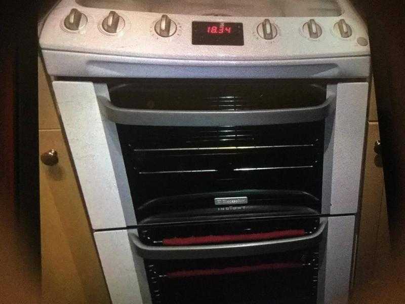 Electrolux Insight double oven gas cooker 60cm