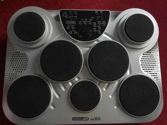 Electronic drum pads