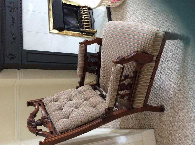 Elegant antique chair