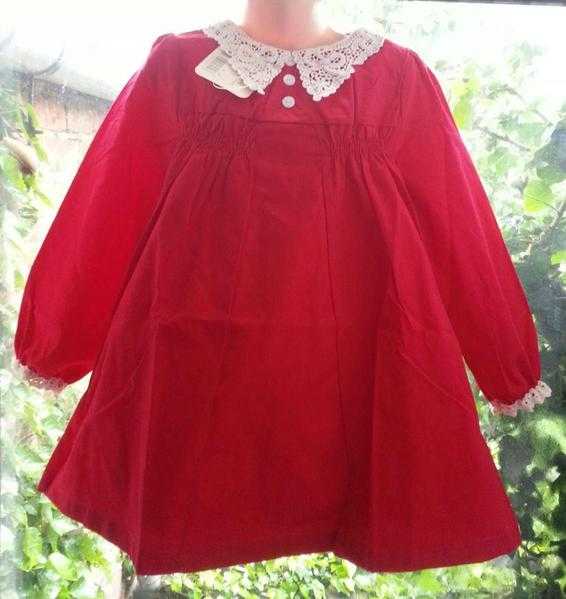 Elegant long sleeve dress for girls aged 2, 3, 4, 5, 6 and 7 years