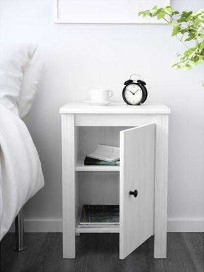 Elegant white bedside table  nightstand - 3 available