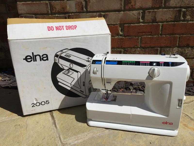 Elna 2005 Sewing machine brand new unused condition