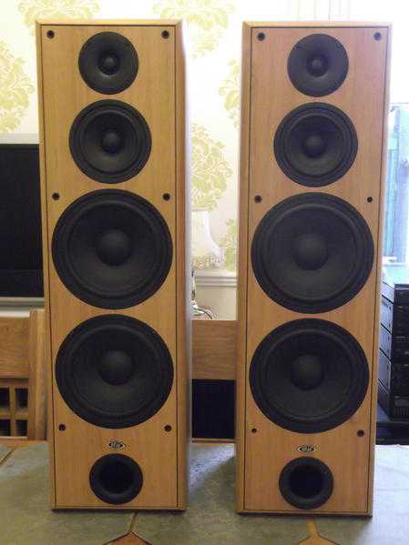 Eltax Extreme 400 floorstanding speakers - 200 watts RMS per speaker