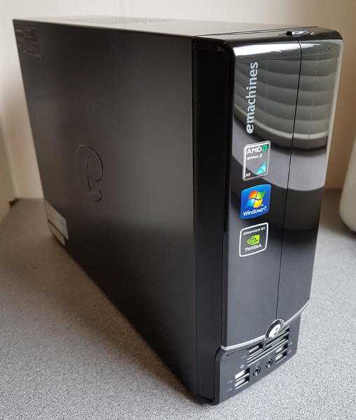 Emachine EL1352 Slimline Windows 10 Desktop PC - New 500Gb HDD amp Good Spec