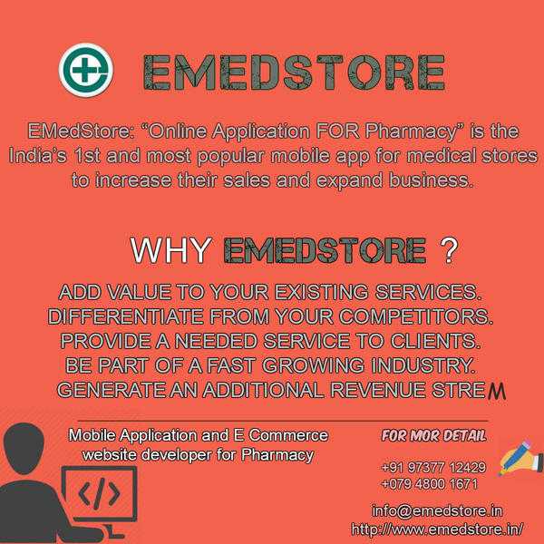 EMedStore Pharmacy Mobile App Development Company