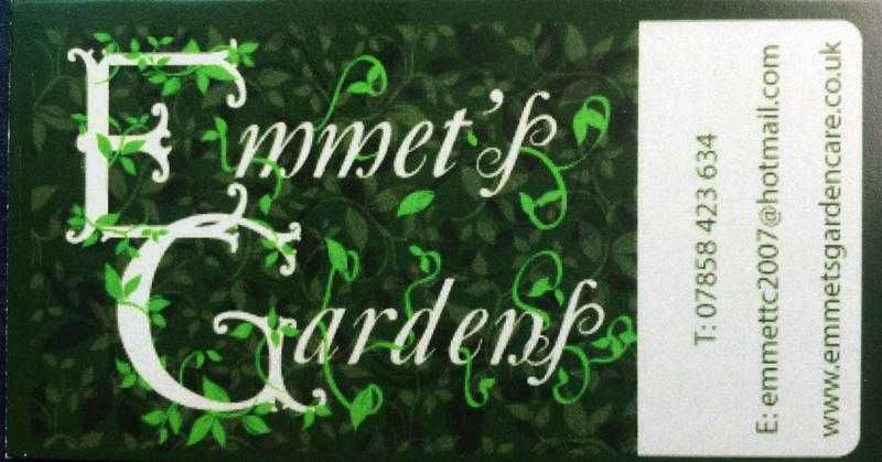 Emmets Gardens, Gardening Service