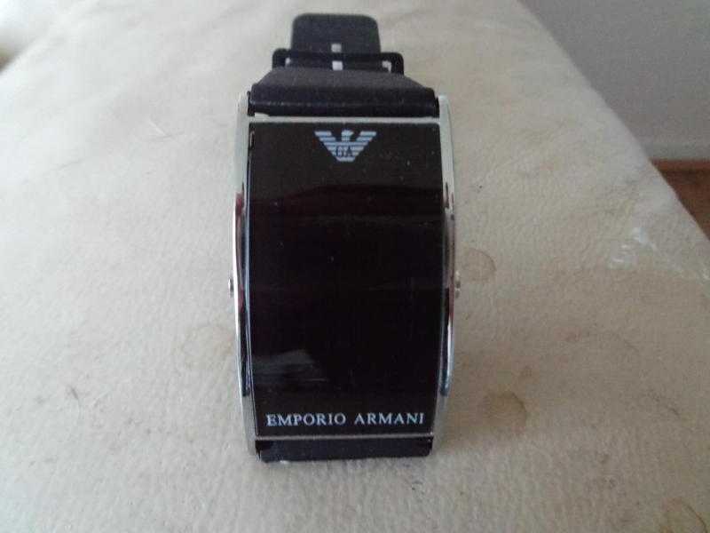 EMPORIO ARMANI WATCH BRAN NEW LCD