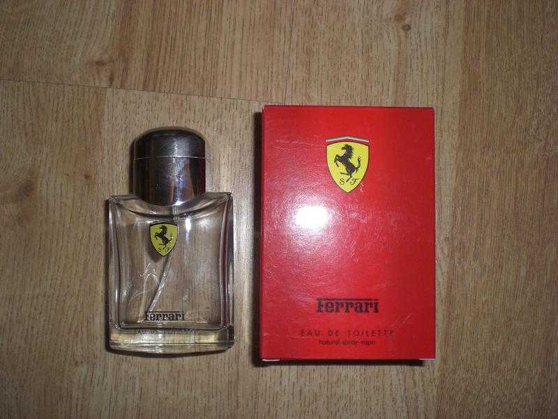 Empty Ferrari Eau de Toilette Bottle amp Box (75ml)