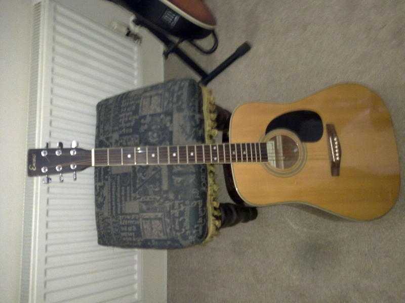 Encore acoustic Guitar.  Great looking and sounding guitar  suitable for beginner