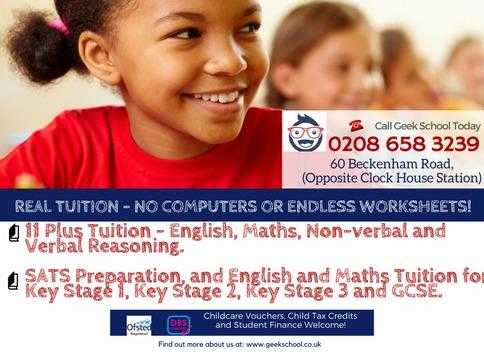 English, Maths and 11 Plus Tuition with Excellent Results