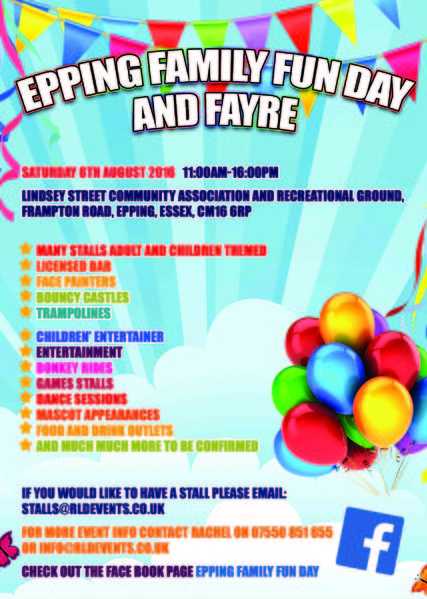 Epping Family Fun Day and Fayre