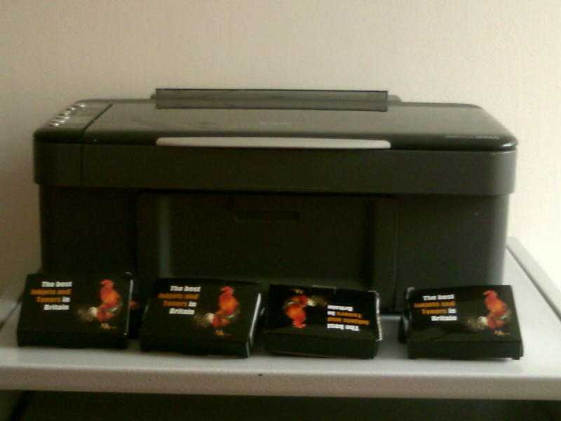 Epsom Printer and 8 ink cartridges