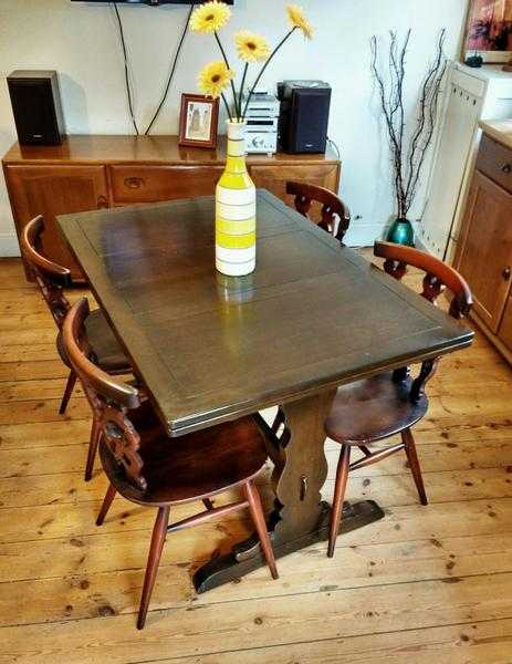 Ercol Colonial Draw Leaf Dining Table