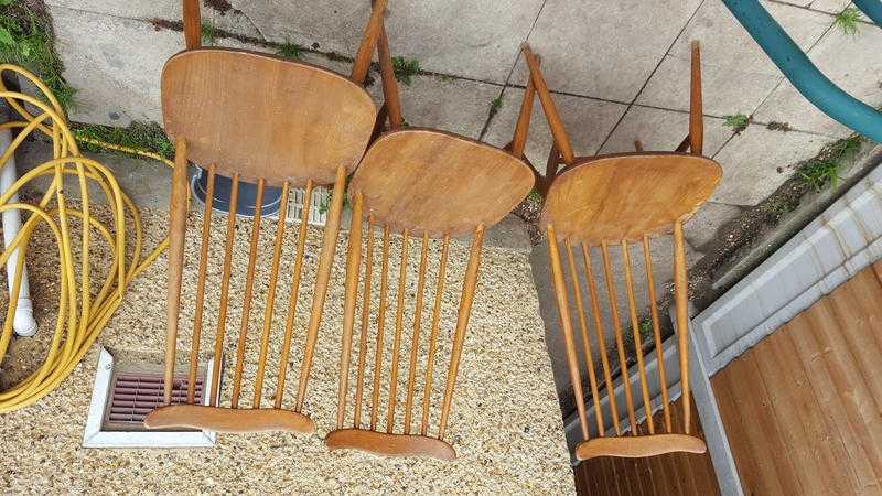 Ercol dining chairs