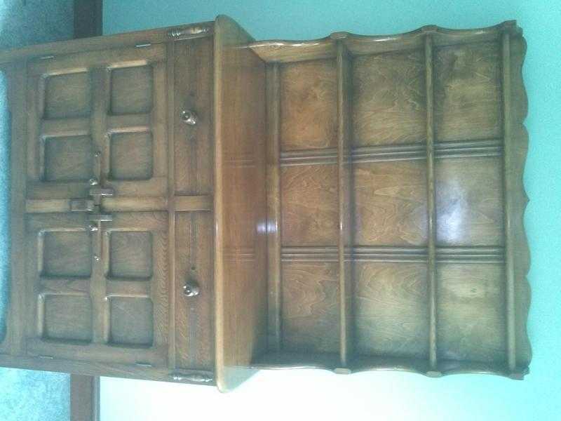 Ercol Dresser and Drop Leaf Table