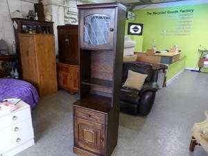 Ercol Style Single Dresser  Display  Bookcase - Local Delivery Now ONLY 19