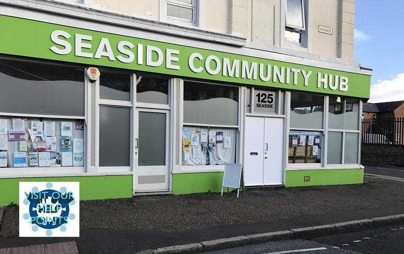 ESCU Help Point at the Seaside Community Hub