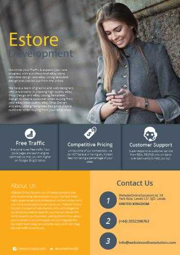 Estore Design Service - Website Online Solution