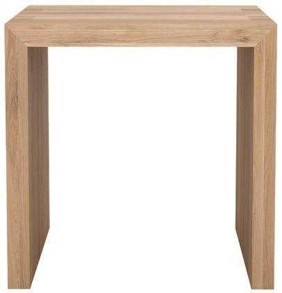 Ethnicraft Cube Oak Open Side Table