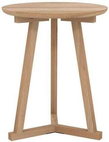 Ethnicraft Tripod Oak Small Side Table