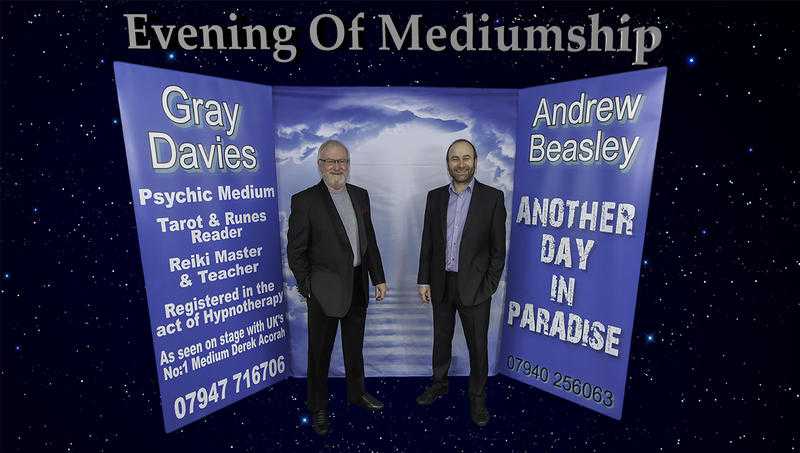 Evening of Mediumship - Keepmoat Stadium - Andrew Beasley amp Gray Davies