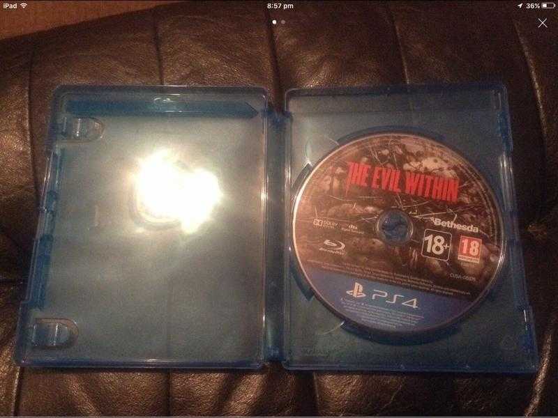 Evil Within PS4 Game