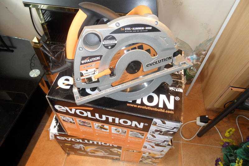 Evolution Industrial Hand power saw Brand new still in box unused