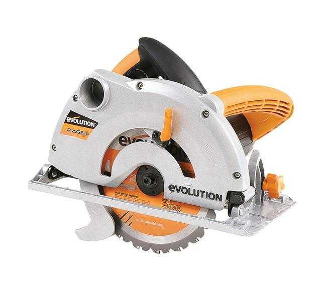 Evolution RAGE 1B 185mm Multipurpose Circular Saw 230V FREE X Blade