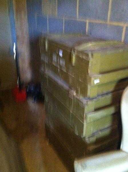 Ex russian military storage box