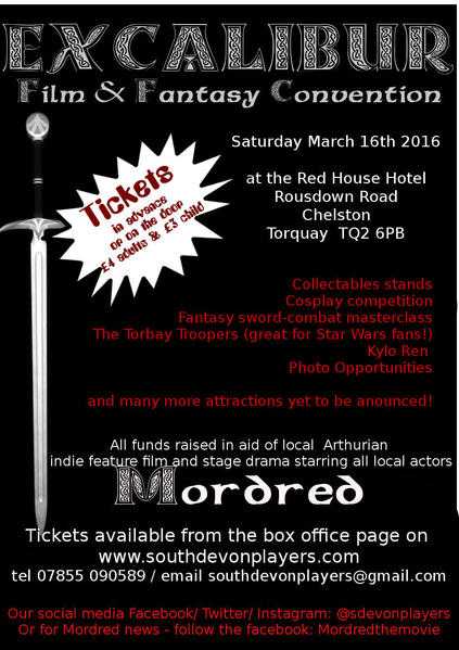 Excalibur Film amp Fantasy Convention, Torquay (film, fantasy, sci-fi and more)