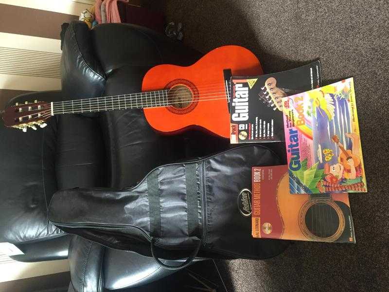 Excellent condition guitar with accesories