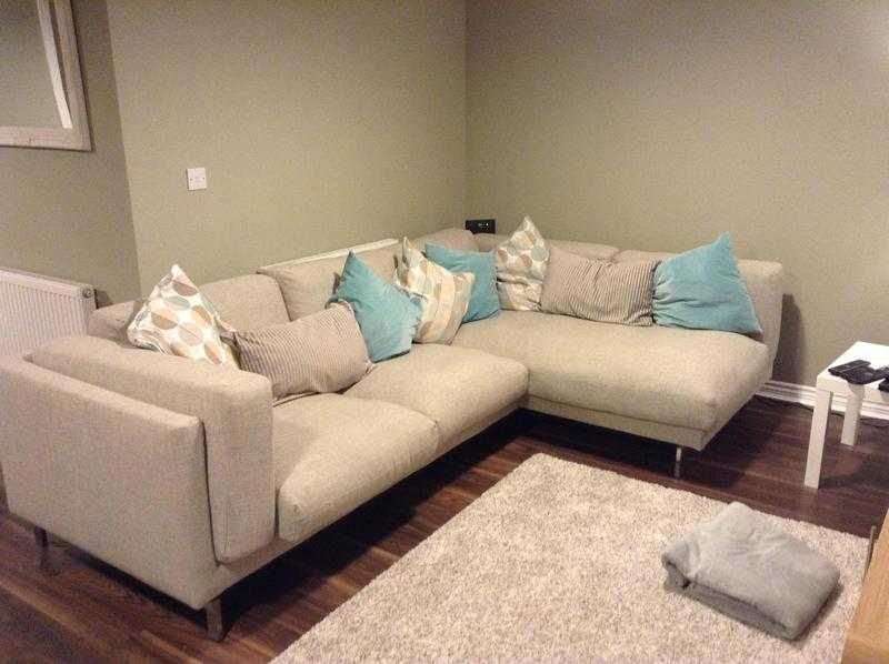 Excellent condition sofa for sale. 350 Ono. Very comfortable, fabric. Collect from Greenock area.