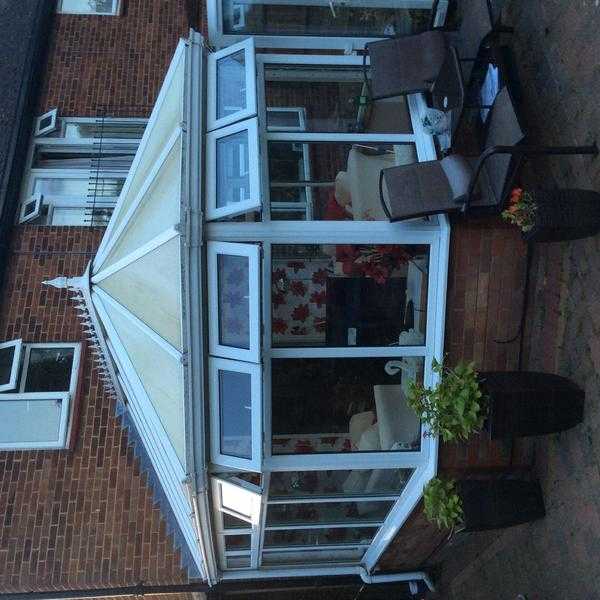 Excellent condition victorian style conservatory